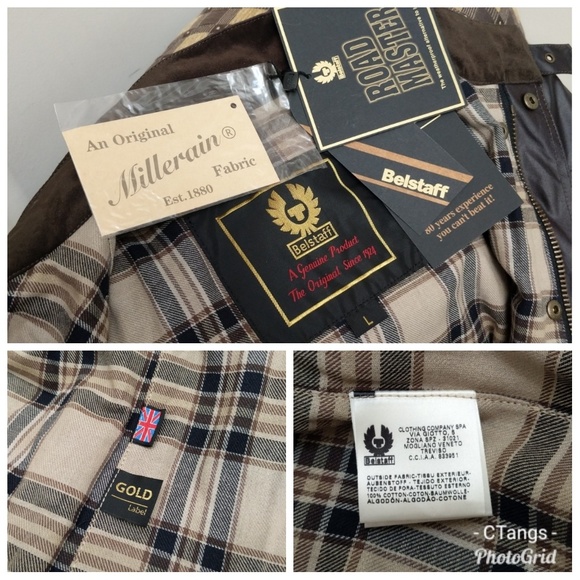 NWT Belstaff Roadmaster Mahogany Waterproof Jacket - Picture 6 of 8